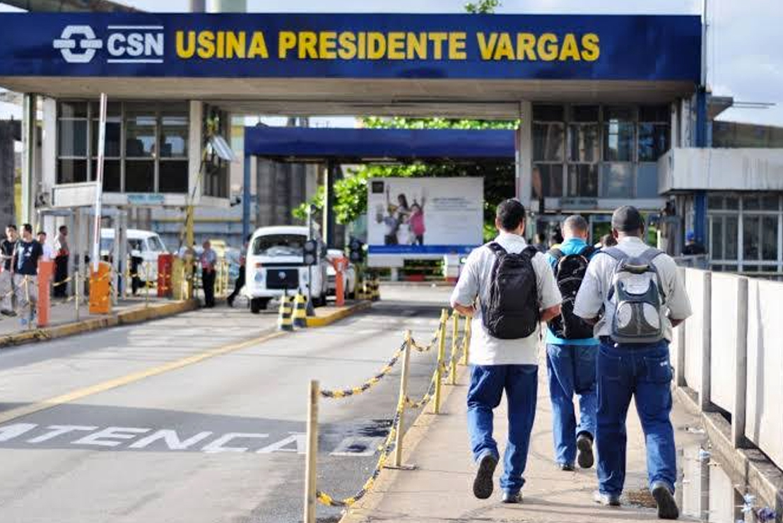 CSN abre 300 vagas para contratação na Usina Presidente Vargas, em Volta Redonda Notícias